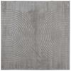 vidaXL Area Rugs Square GALATI Grey 120 x 120 cm Polyester