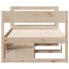 vidaXL Bed Frame without Mattress 90x200 cm Solid Wood Pine
