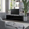 vidaXL TV Cabinet Black 120x34x30 cm Engineered Wood