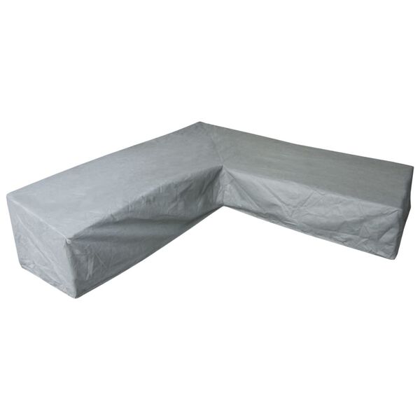Eurotrail Lounge Cover L-Shaped 225x225x100/70 cm Grey