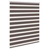 vidaXL Zebra Blind 140 x 175 cm Coffee