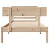 vidaXL Bed Frame without Mattress 90x200 cm Solid Wood Pine