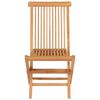 vidaXL 7 Piece Garden Dining Set Solid Teak Wood