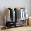 vidaXL Clothes Rack with Shelves 106x34x102 cm Bamboo