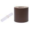 vidaXL Garden Privacy Screen PVC 35x0.19 m Brown