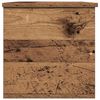vidaXL Storage Box Old Wood 102 x 35 x 35 cm Engineered Wood