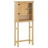 vidaXL Bathroom Washing Machine Cabinet Corona Solid Wood Pine