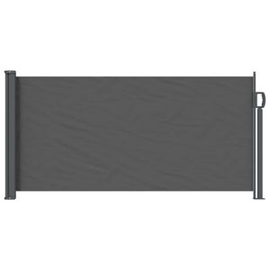 vidaXL Retractable Side Awning Anthracite 300 x 100 cm Polyester