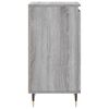 vidaXL Sideboards 2 pcs Grey Sonoma 40x35x70 cm Engineered Wood