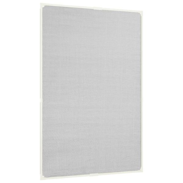 vidaXL Magnetic Insect Screen for Windows White 80x120 cm Fibreglass