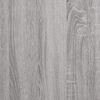 vidaXL Storage Bench Grey Sonoma 102x42x46 cm Engineered Wood