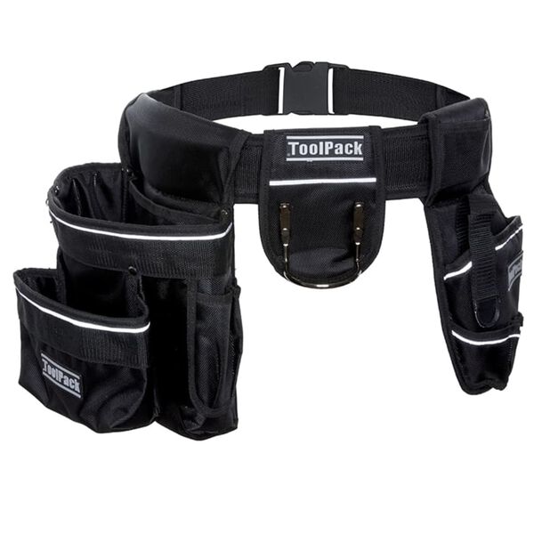 Toolpack Double-pouch Tool Belt Specter Black