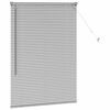 vidaXL Venetian Blinds Height Adjustable Silver 130 x 85 cm Aluminium