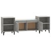 vidaXL TV Cabinet Concrete Grey 160x35x55 cm Engineered Wood