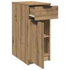 vidaXL Desk Cabinet Artisan Oak 33x50x75 cm Engineered Wood