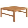 vidaXL Garden Table | Teak | Solid Teak Wood | Medium | Durable | Garden Table