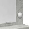 vidaXL Dressing Table Concrete Grey 79 x 41 x 135 cm Engineered Wood