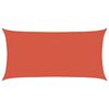 vidaXL Sunshade Sail 160 g/m&sup2; Terracotta 4x7 m HDPE