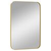 vidaXL Wall-mounted Mirror Gold 40x60 cm Rectangle