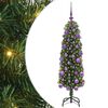vidaXL Artificial Christmas Tree with 150 LEDs with Stand Green 120 cm