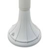 vidaXL Garden Post Light E27 120 cm Aluminium White