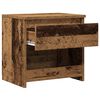 vidaXL Bedside Cabinets 2 pcs Old Wood 40x30x39 cm Engineered Wood