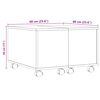 vidaXL Coffee Table Old Wood 60x60x38 cm Engineered Wood