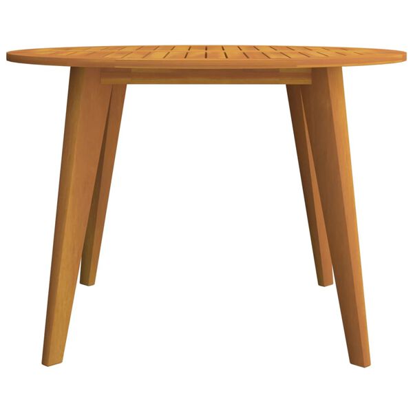vidaXL Garden Table &Oslash;110x75 cm Solid Wood Acacia