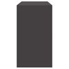 vidaXL Storage Cabinet Black 90 x 40 x 70 cm Steel
