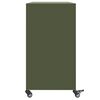 vidaXL Sideboard Olive Green 100.5x39x72 cm Steel