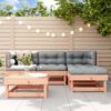 vidaXL 5 Piece Garden Lounge Set Solid Wood Douglas