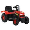 vidaXL Pedal Tractor for Kids Red and Black