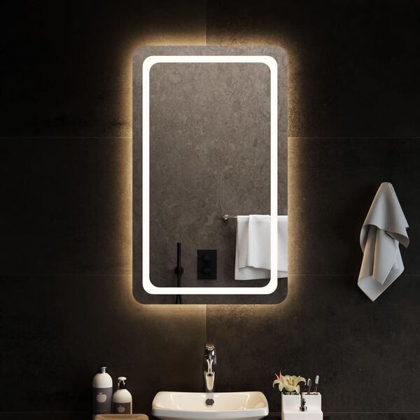 vidaXL LED Bathroom Mirror 60x100 cm
