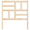 vidaXL Bed Headboard 81x4x104 cm Solid Wood Pine