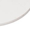 vidaXL Table Top White &Oslash;80x2.5 cm Solid Wood Pine