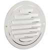 vidaXL Air Vent Covers 4 pcs Silver 80 mm Stainless Steel