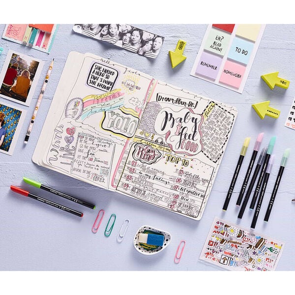 edding Classic Colour Pen Fine 20pcs Multicolour 1200