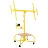 vidaXL Plasterboard Lifter Manual Yellow 300 x 107 x 330 cm Steel
