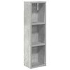 vidaXL Bathroom Wall Cabinet Concrete Grey 20 x 14 x 70 cm