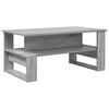 vidaXL Coffee Table Grey Sonoma 90 x 50 x 40 cm Engineered Wood