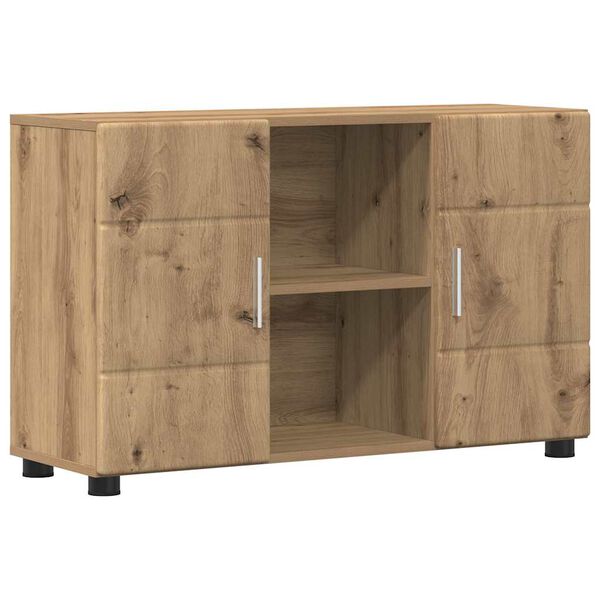 vidaXL Sideboard Artisan Oak 88.5 x 30.5 x 55.5 cm Engineered Wood