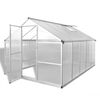vidaXL Reinforced Aluminium Greenhouse with Base Frame 7.55 m&sup2;