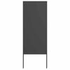 vidaXL Garden Privacy Screen Black 50 x 140 cm Cold-rolled steel