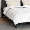 vidaXL Winter Duvet with Pillow 3 pcs White Down Feather
