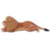 vidaXL Lion Toy Plush Brown XXL