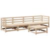 vidaXL 5 Piece Garden Sofa Set Solid Wood Pine
