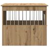 vidaXL Dog Crate Furniture Artisan Oak 55x75x65 cm Engineered Wood