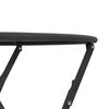 vidaXL Bistro Table Folding Anthracite Ø50x71 cm Powder-coated Steel