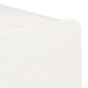 vidaXL Bedside Table 2 pcs White 39 x 34 x 33 cm Solid pinewood
