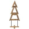 vidaXL Christmas Tree with Stand Brown 149.5 cm Solid teak wood